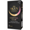 Tenké ochucené kondomy bez latexu SKYN Cocktail Club , Manix (9 ks)