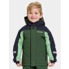 detská zimné bunda Didriksons Neptun Pine Green H14 100