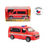 MaDe Auto hasičská dodávka na setrvačník s reálným hlasem posádky