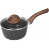 Rajnica MagicHome Black Marble Line, so sklenenou pokrievkou, 16 cm