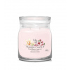 Yankee Candle Pink Cherry & Vanilla signature sviečka stredná 368 g