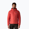 Pánska páperová bunda Patagonia Down Sweater Hoody amanita red