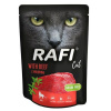 EUR DOLINA NOTECI RAFI CAT Hovädzie - Mokré krmivo pre mačky 300 g