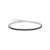 Thomas Sabo A2167-643-11-L21V Tennis Bracelet with Black Stones Silver