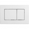 CERANO - Ovládacie tlačidlo WC modulov Lite/Classic - ABS - biela CER-476906