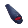Dámsky spací vak Mountain Equipment Helium 800 Long Medieval Blue Left