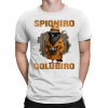 Spioniro Golubiro - Italian Brainrot - pánske tričko s potlačou - Tričkový | XL | Biela | Pánske tričko