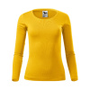 MALFINI Triko Fit-T LS 169, dlouhý rukáv, dámské MAL-1690412 Žlutá XS