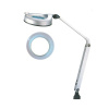 Stolová strojná lampa s LED žiarivkou a lupou, VHL-30LLED 1025-063A