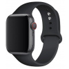 Silikonový náramek pro Apple Watch 41mm (38,40mm) Farba: Černá