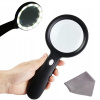 LUPA NA ČÍTANIE SO ZVÄČŠENÍM A LED OSVETLENÍM 10x