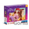 Clementoni obrázkové kostky Disney Princezny