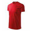 Malfini HEAVY V-NECK 111 Tričko unisex S, Červená