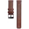 Kožený remienok Suunto 24mm (pre Suunto Spartan Sport, Spartan Sport Wrist HR/Baro, Suunto 9), hnedý