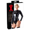 Latexové telo čierne 2XL