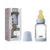 BIBS Antikoliková sklenená fľaša 120ml Baby Blue