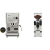 Profitec GO, brushed stainless steel + Eureka Mignon XL, CR chrome