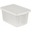 Úložný box s vekom CURVER- transparentný 45 l