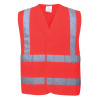 PORTWEST HI-VIS C470 / Reflexná vesta - HV červená XXS/XS