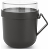 Hrnček na polievku Make & Take 600 ml sivý