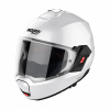 Preklápacia helma Nolan N120-1 Classic N-com Metal perleťová biela Col.5 L