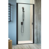 RADAWAY NES BLACK DWJ I FRAME 80cm ľavé dvere do niky, profil čierny, sklo frame, 10026080-54-56L