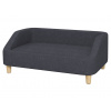 BRAVSON GROUP s.r.o. Pohovka pre psov PAWHUT D04-183CG, tmavo šedá, 95x63x39 cm