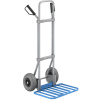 Rudla na vrecia, pozinkovaná ,lopata na balíky š x h 430 x 450 mm, modrá EUROKRAFTpro