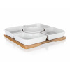 Banquet Sada misiek Brillante Bamboo 24,5x24,5x4,5 cm 6ks