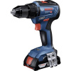 Bosch GSR 18V-55 1750 ot/min Rýchloupínanie 1 kg Čierna, Modrá (06019H5202)