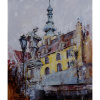 Bratislava - Akad. mal. Igor Navrotskyi, originálny, ručne maľovaný obraz L (do veľkosti 95x95cm) Viac farieb