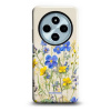 Odolný obal Mobiwear Elite Pro - Xiaomi Redmi 14C / Poco C75 - EP41E Modré a žluté kvítky (Odolné pouzdro, obal kryt Mobiwear Elite Pro - maximální ochrana mobilu Xiaomi Redmi 14C / Poco C75, zesílené