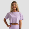 Dámské tričko Cropped Limitless Lavender - GymBeam barva: lavender, velikost: S