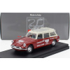 Rio-models Citroen Ds21 Break Sw Station Wagon Ferrari Chronometrage Service Assistance 1970 Niki Lauda - Clay Regazzoni 1:43 Červená Biela