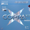 Poťah Donic Coppa X2 Platin Soft Vyberte FARBU poťahu: čierny / BLACK, Vyberte HRÚBKU špongie: max