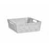 KÔŠ NA BIELIZEŇ DO SKRINE, ŠEDÝ, ŠTÝLOVÝ, EASY SORT 27 X 23 CM, 3 L
