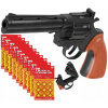 PIŠTOĽ REVOLVER NA KAPSĽOVÝ HRKOTOVÝ PLAMEŇ + NÁBOJE PLAMEŇA 792 VÝSTRELOV