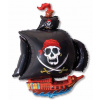 Balón fóliový piráti – pirátska loď – lebka 901669