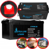 EXTRALINK Batéria LiFePO4 200Ah 12.8V 2560Wh BMS