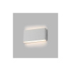 LED 2 Vonkajšie, vnútorné nástenné svietidlo FLAT II L biele