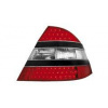 Zadné číre lampy Mercedes Benz W220 S-trieda - black LED