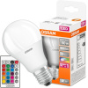 LED žiarovka E27 A60 9W = 60W 806lm RGBW 180° OSRAM Star + PILOT