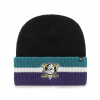 47 Brand Zimní čepice Anaheim Ducks Split Cuff 47 Cuff Knit Black - Senior, Anaheim Ducks