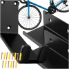 Nástenný vešiak na bicykel Trizand 30 kg čierny