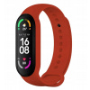 FIXED Silicone Strap silikonový řemínek Xiaomi Mi Band 7/6/5 červený FIXSSTB-989-RD