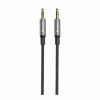 Swissten SWISSTEN AUDIO KABEL TEXTILE JACK (samec) / JACK (samec) 1,5 M ČERNÝ (nahrazuje 73501101)