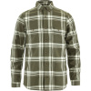 FJÄLLRÄVEN Övik Lite Flannel Shirt M Laurel Green-Chalk White - XL