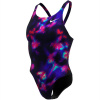 Nike Hydrastrong Multi Print Fastback One-Piece Black 8 (XS)