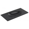 Villeroy & Boch Antao - Umývadlo nábytkové 100x50 cm, bez prepadu, bez otvoru na batériu, CeramicPlus, Pure Black 4A76A3R7
