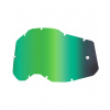 Zrkadlové sklo do okuliarov 100% Strata 2,Accuri 2, Racecraft 2 zelené